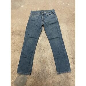 Levis 511 Jeans Mens 33x32 Blue Denim Slim‎ Fit Zip Fly Straight Leg 5-Pocket